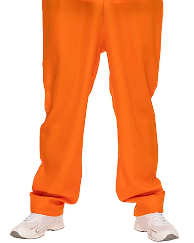 Orange Prisoner Jumpsuit Adult Costume