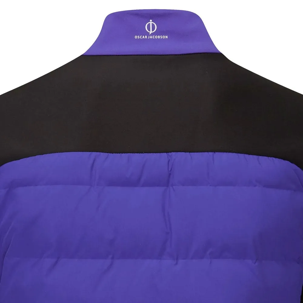 Oscar Jacobson Radstock Full Zip Padded Jacket - Admiral Blue/Black