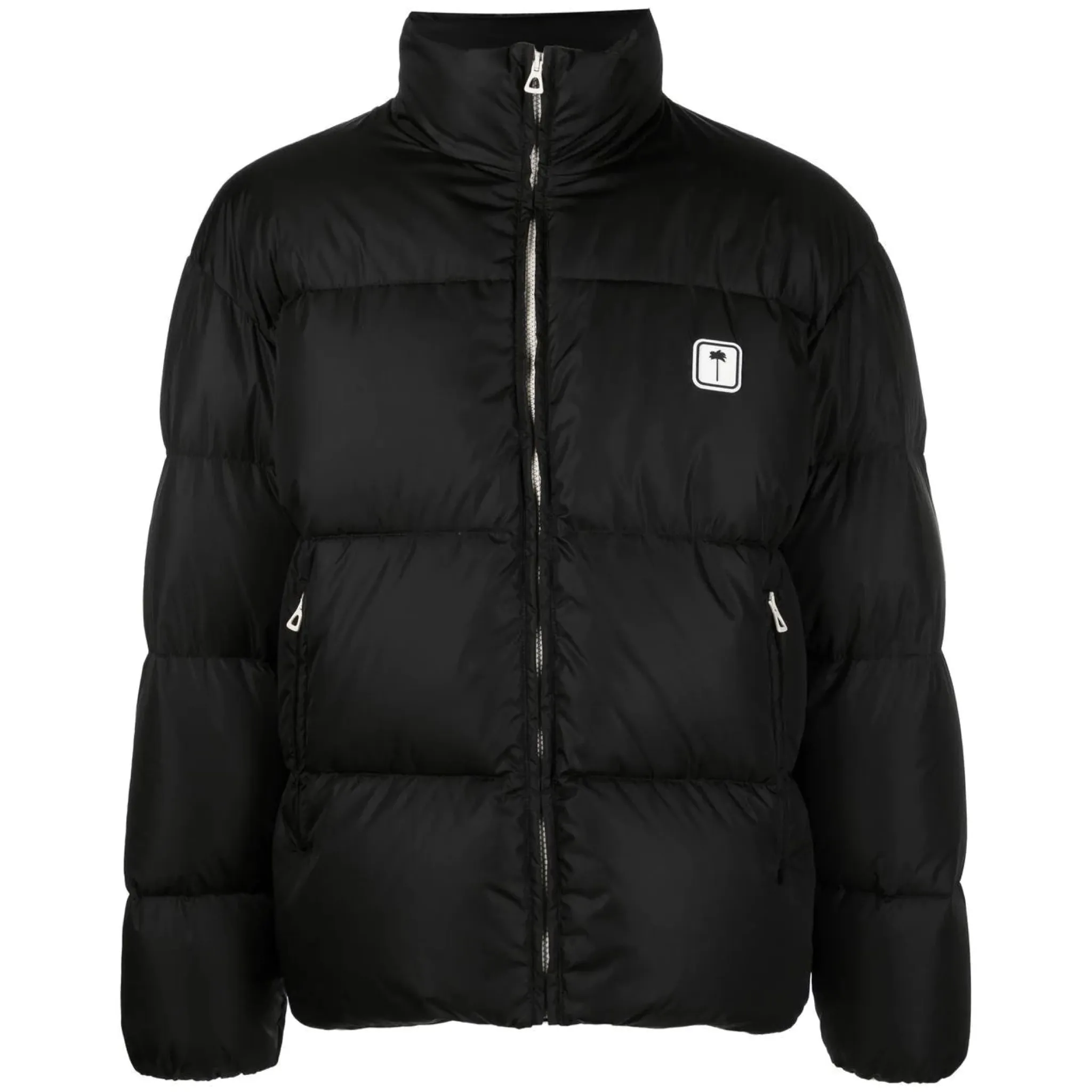 Palm Angels Logo Black Jacket