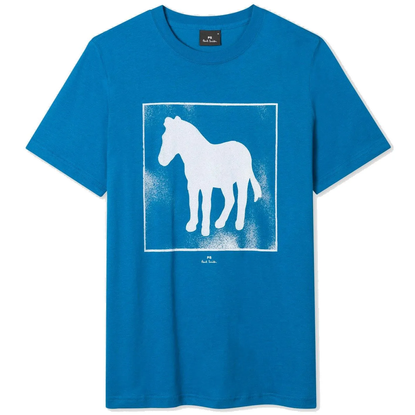 Paul Smith Blue Zebra Logo T-Shirt