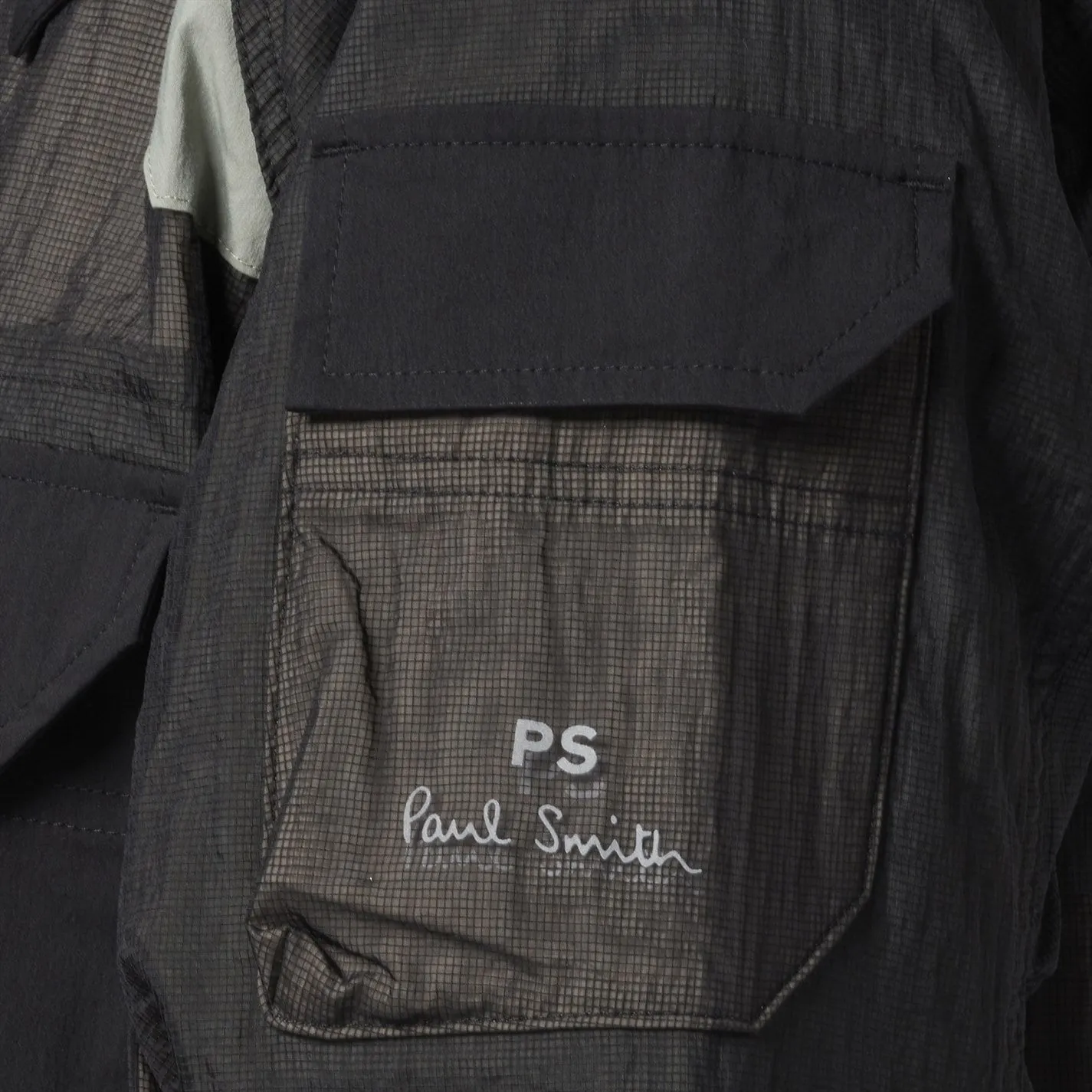 Paul Smith Contrast Panel Hooded Shell Jacket