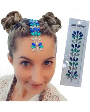 Peacock Hair Jewels