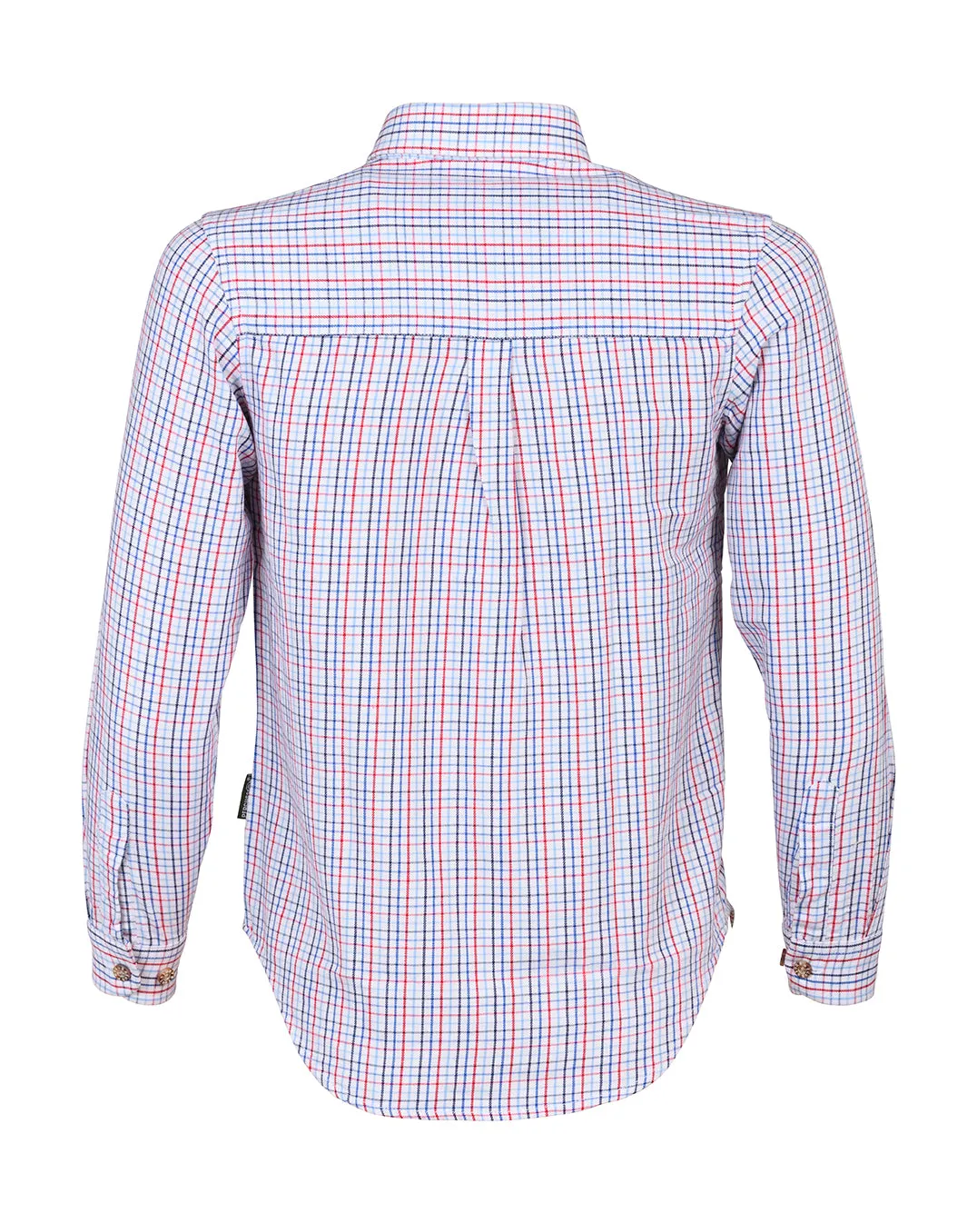 Percussion Kids Long Sleeve Check Shirt