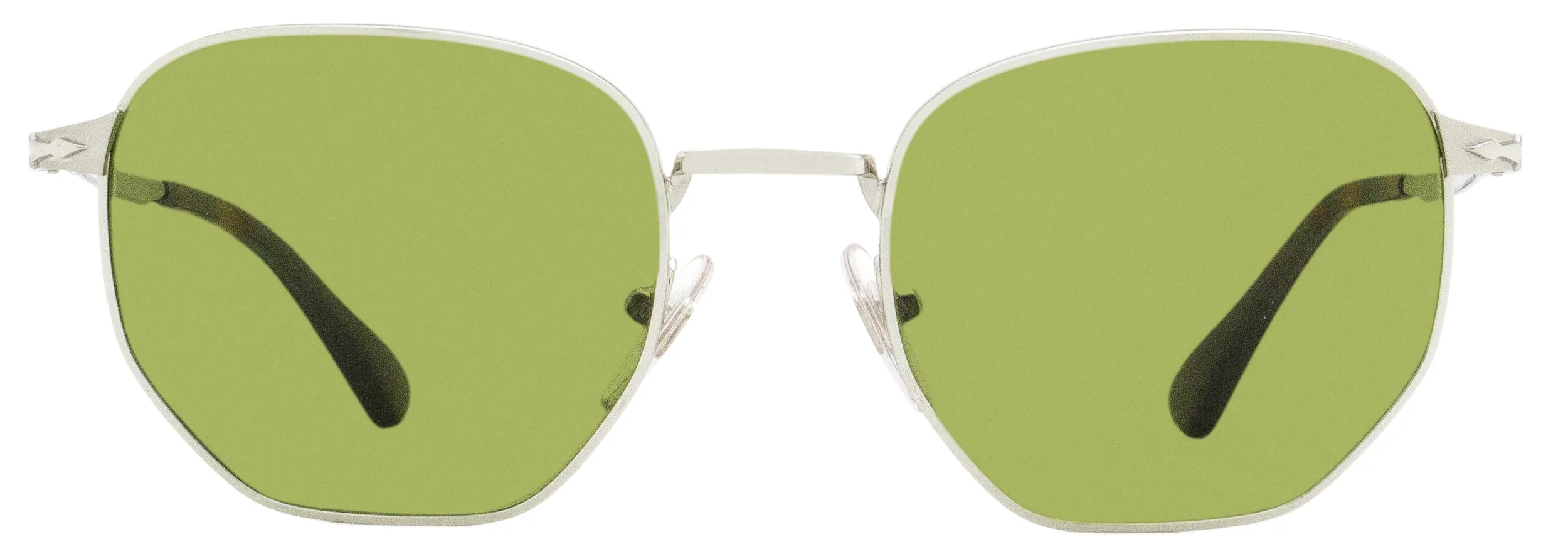 Persol Men's Sartoria Metal Sunglasses PO2446S 518/4E Silver 52mm