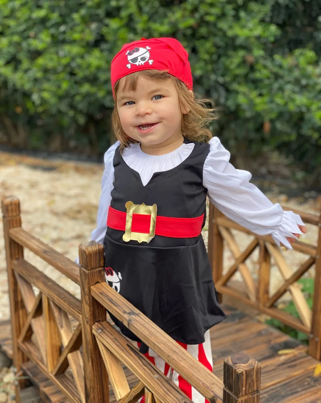 Petite Pirate Girls Toddler Costume