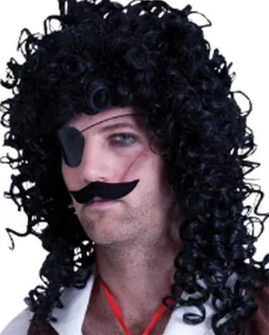 Pirate Eyepatch and Moustache Set