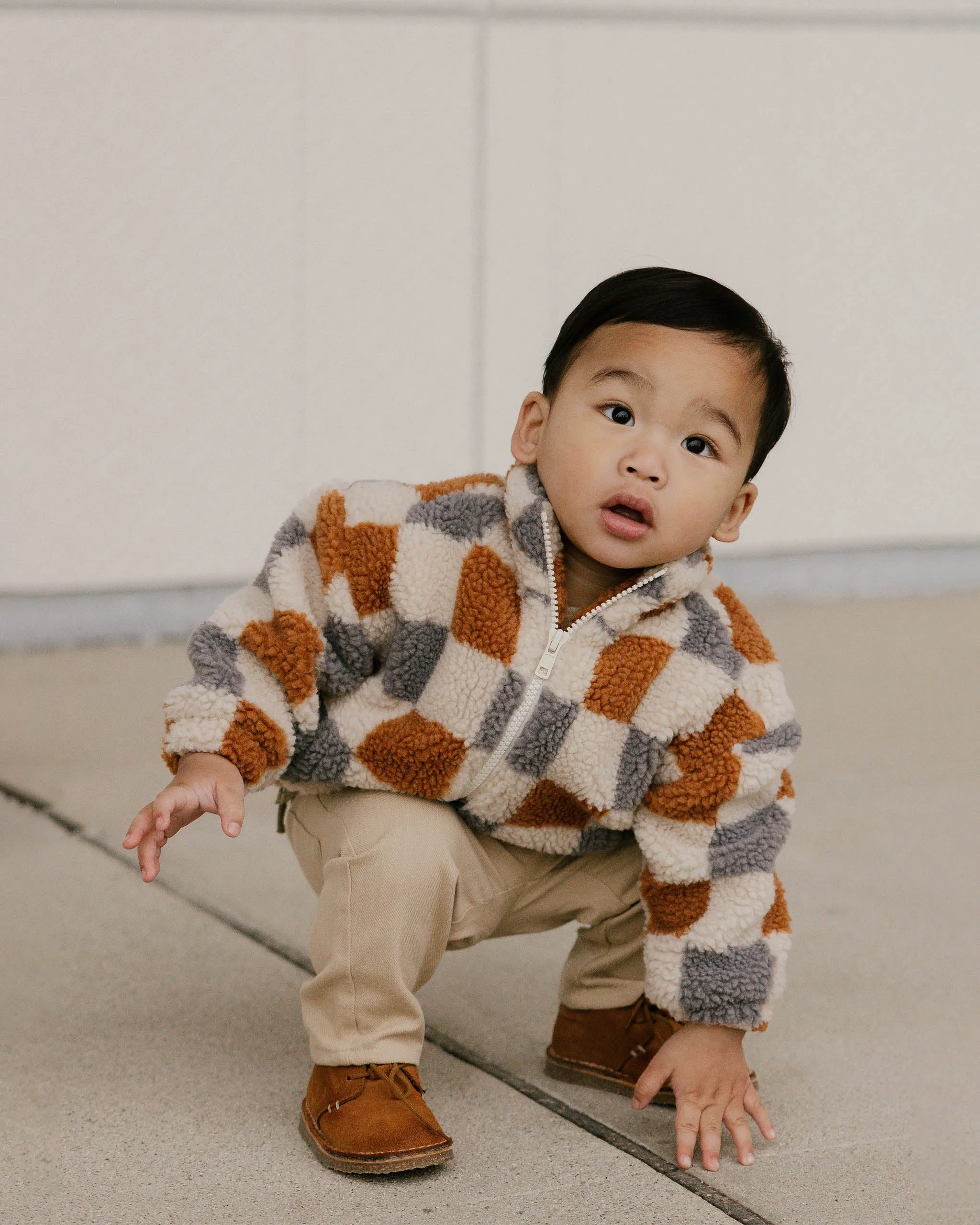 plaid shacket || cedar plaid