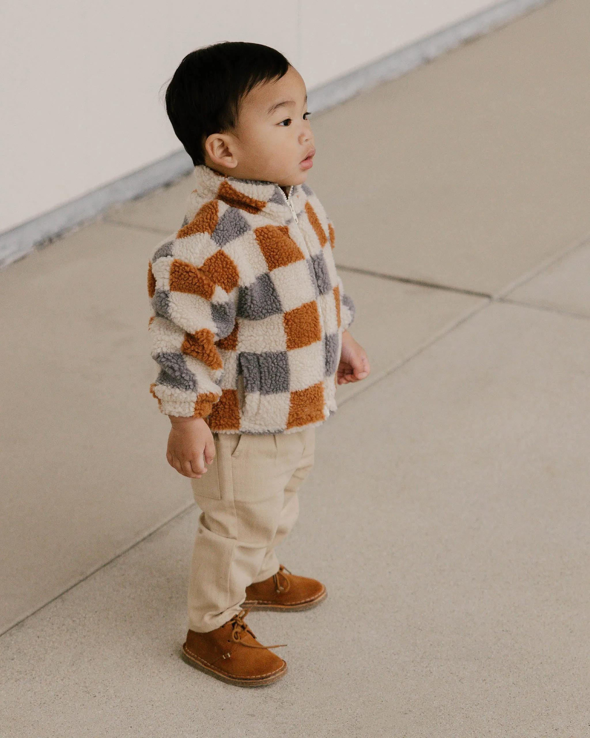 plaid shacket || cedar plaid