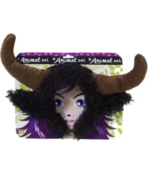 Plush Bull Horns