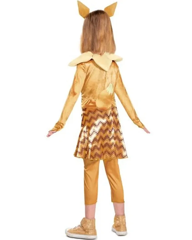Pokemon Eevee Deluxe Girls Costume