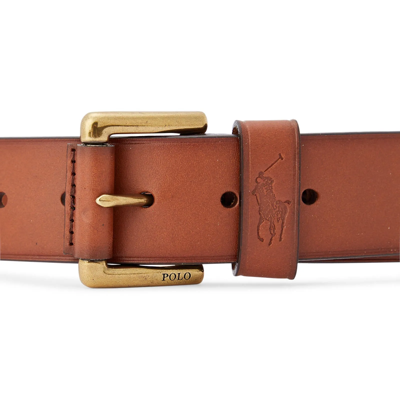 Polo Keep Dress Belt - Tan