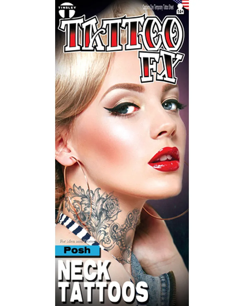 Posh Neck Tattoo FX