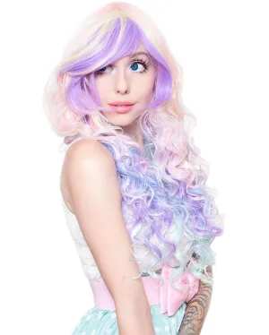 Premium Long Wavy Pastel Wig