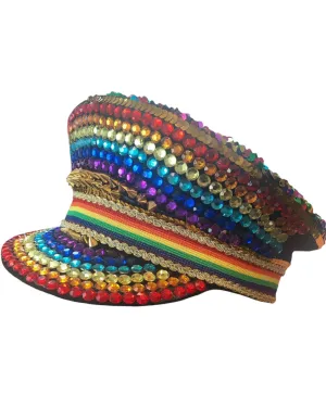 Pride Rainbow Festival Hat