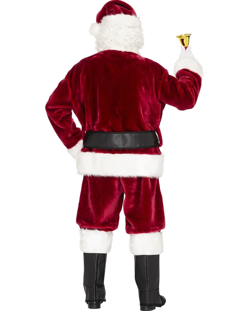 Professional Plush Santa Suit Mens Christmas Costume