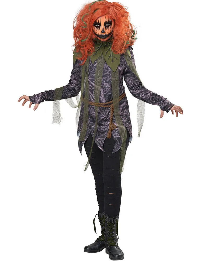 Pumpkin Monster Girls Costume