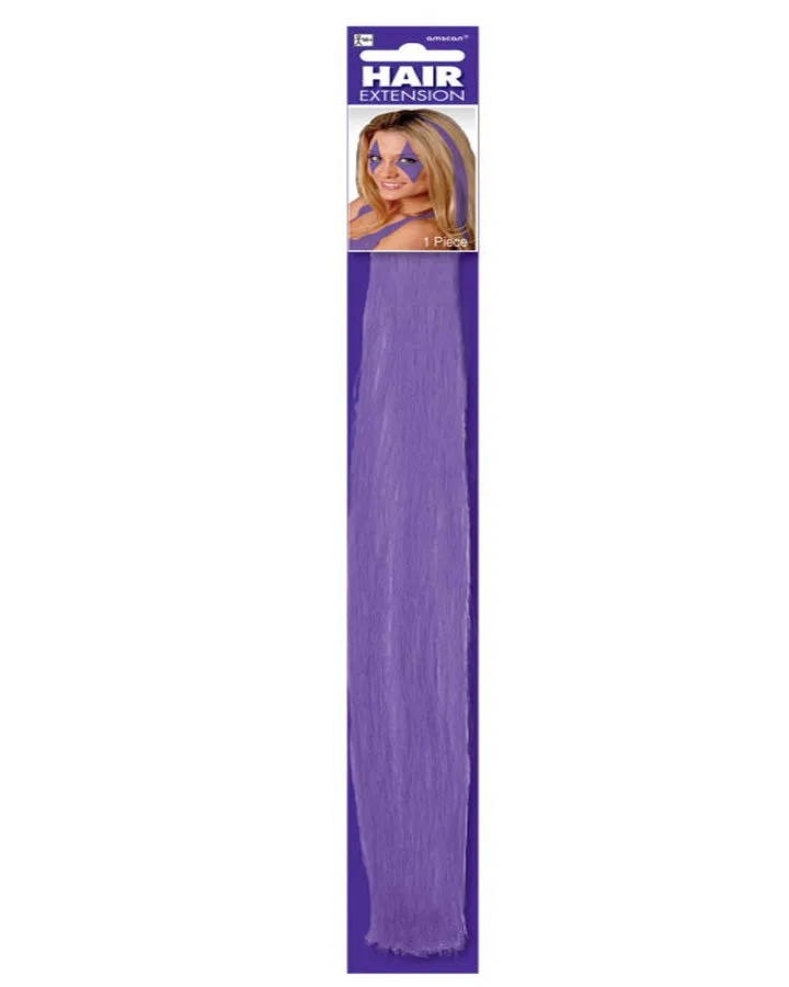 Purple Hair Extension