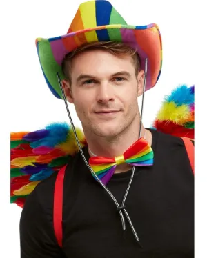 Rainbow Cowboy Hat