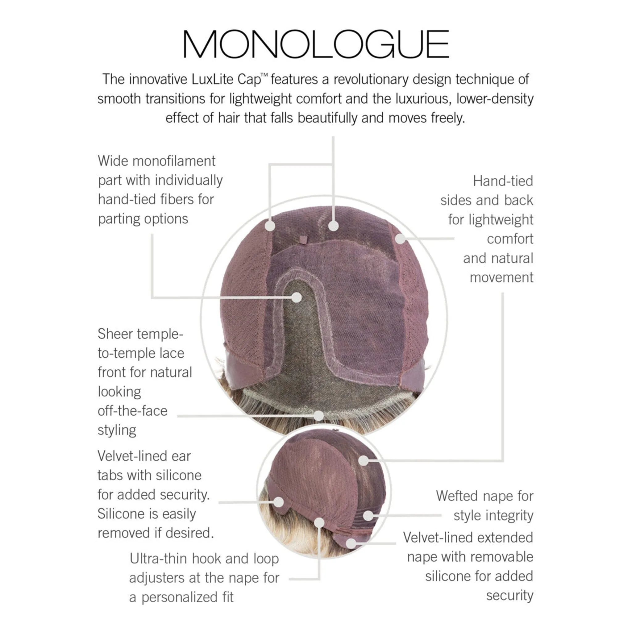 Raquel Welch® Monologue Wig