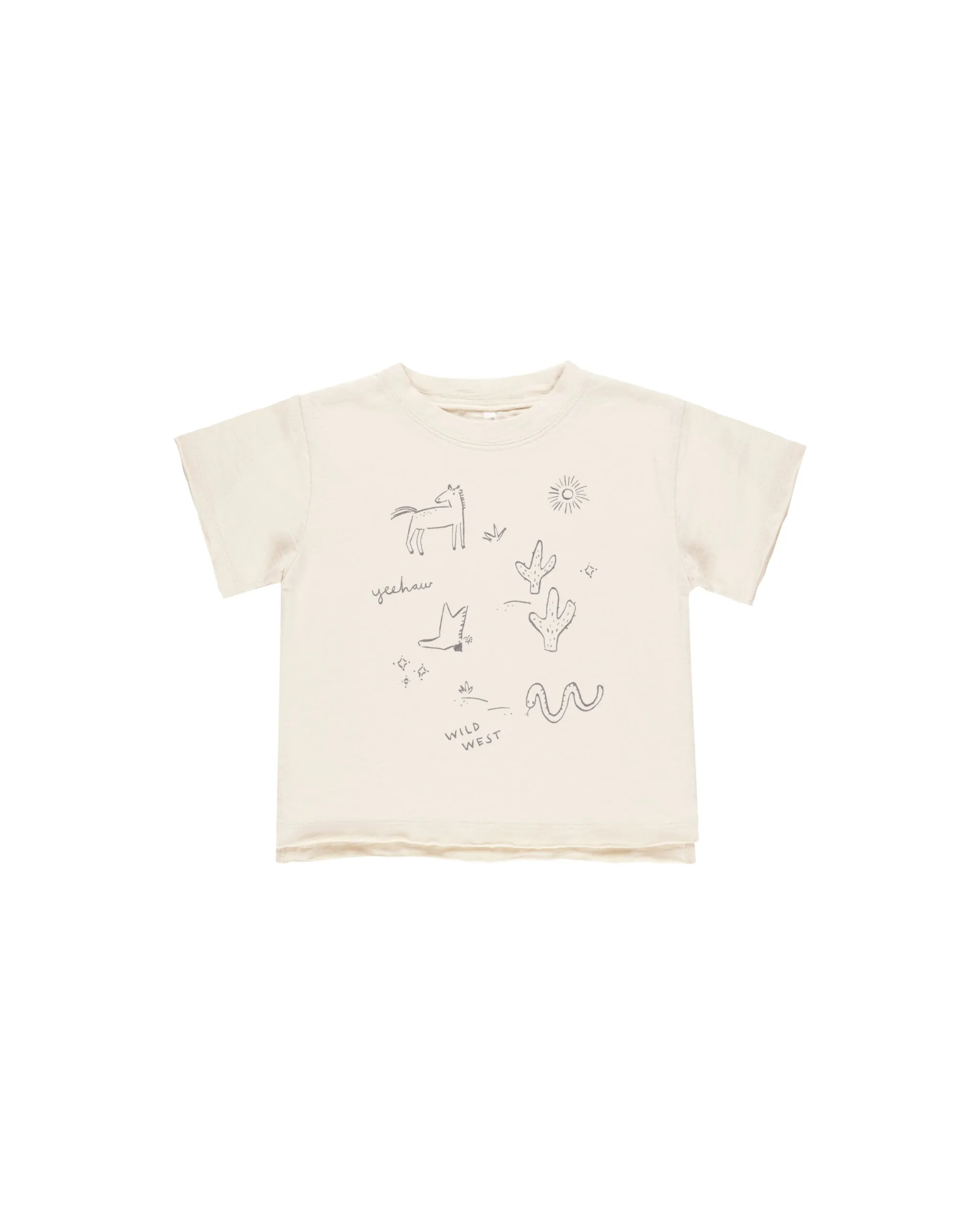 Raw Edge Tee || Wild West