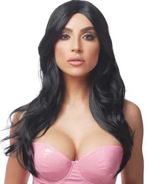 Reality Royalty Long Black Wig