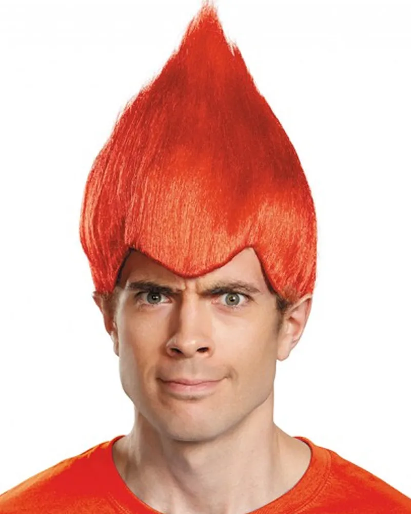 Red Troll Wig