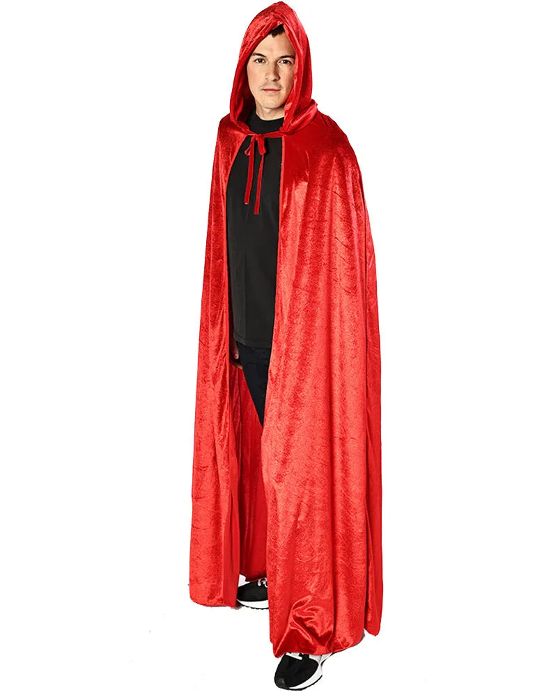 Red Velvet Deluxe Adults Cape
