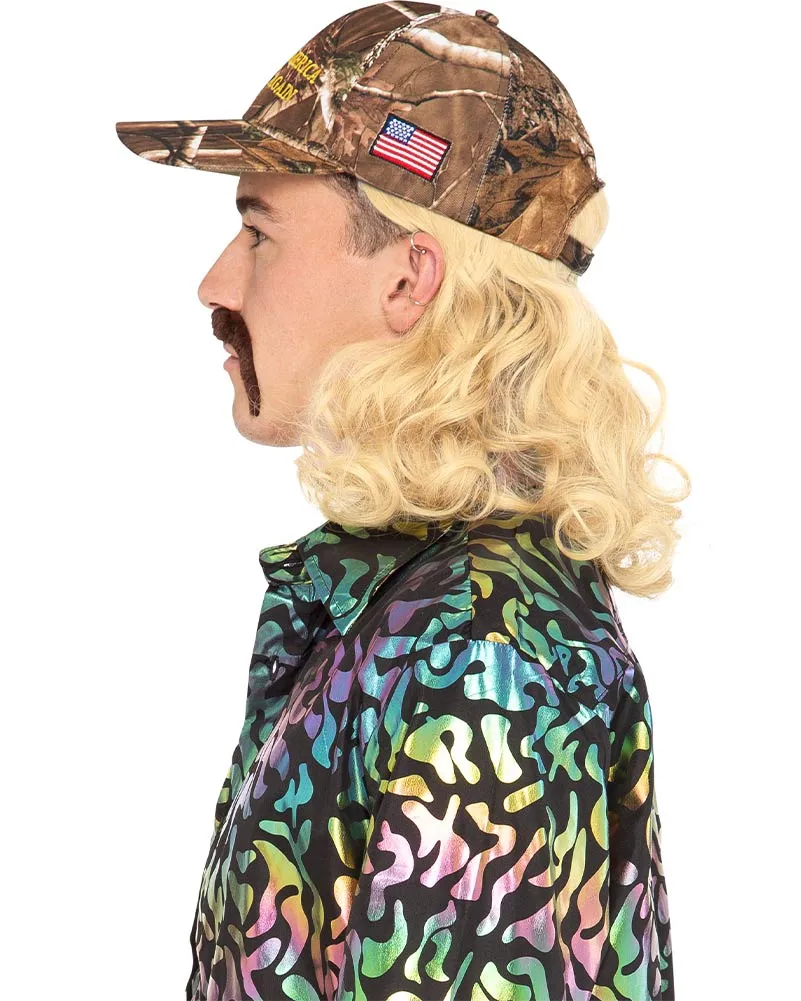 Redneck Hunting Cap with attached Hair