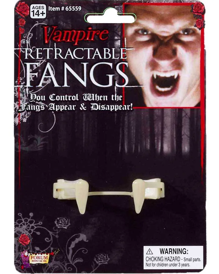 Retractable Vampire Fangs