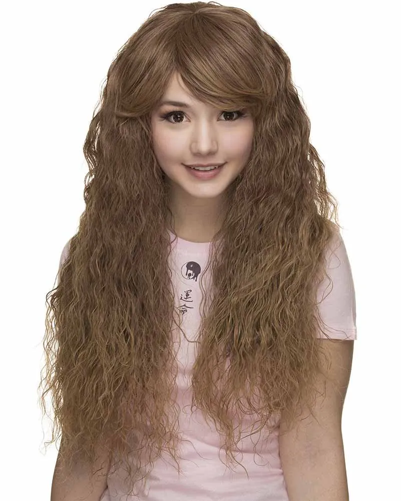 Rhapsody Long Brown Wig