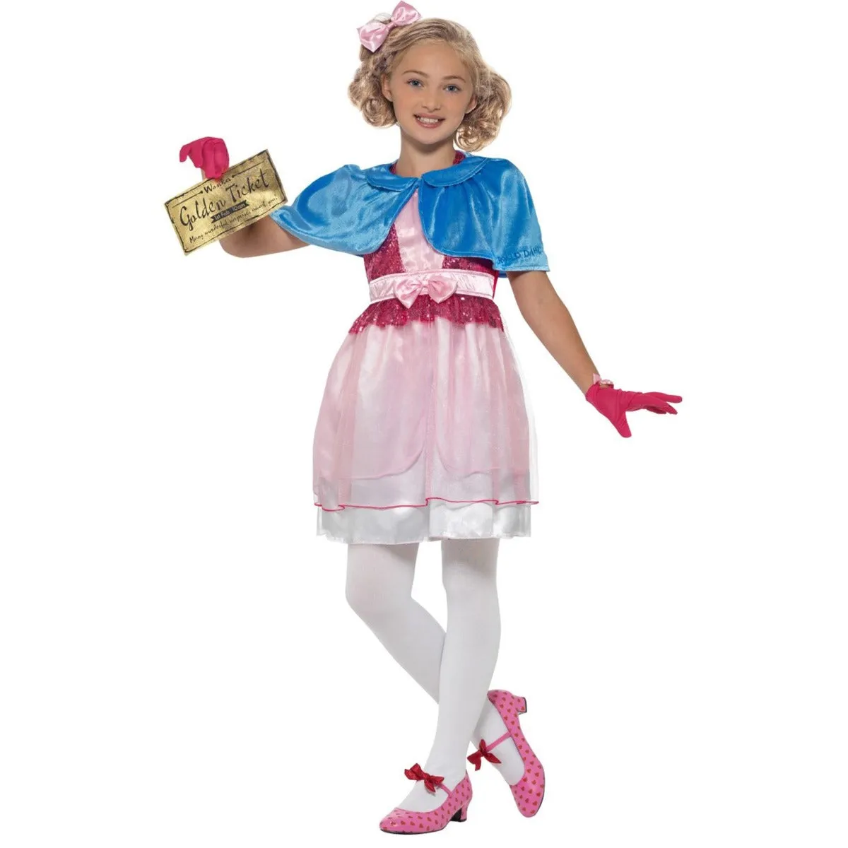 Roald Dahl Deluxe Veruca Salt Kids Costume