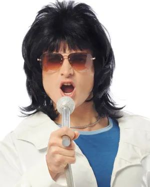 Rock You Black Wig