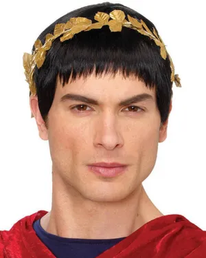 Roman Caesar Short Black Wig