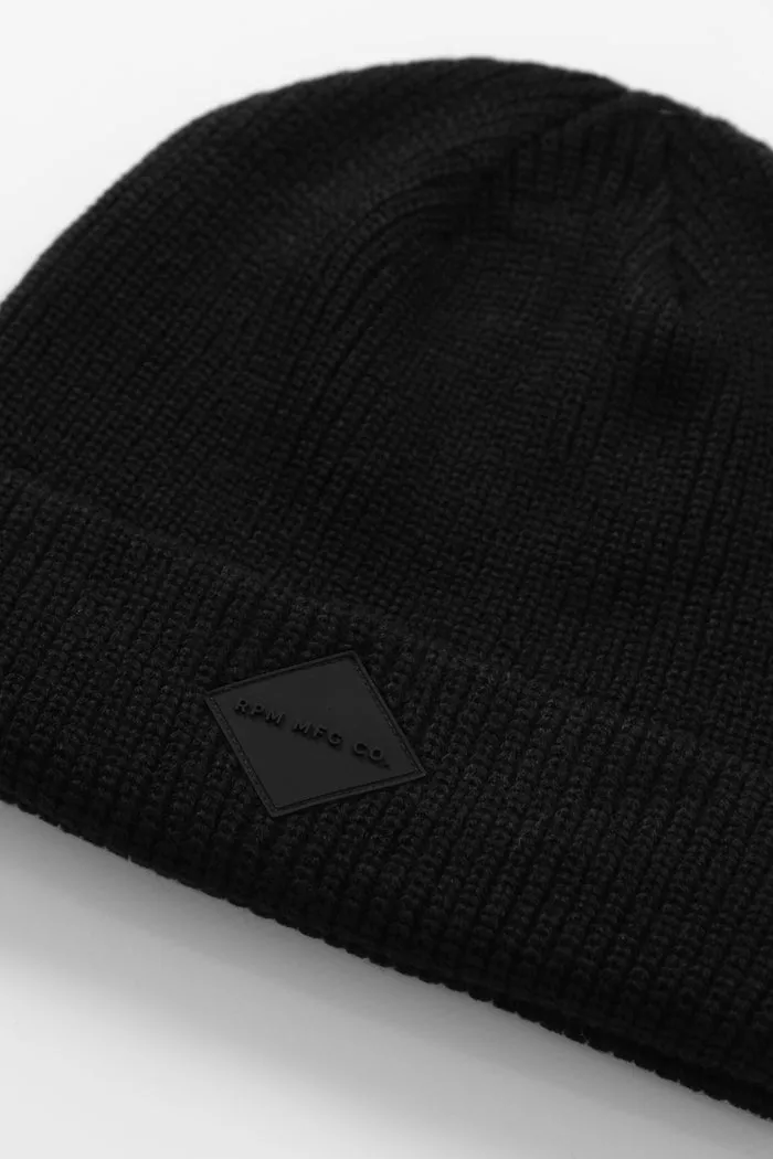 RPM Knitta Beanie Black