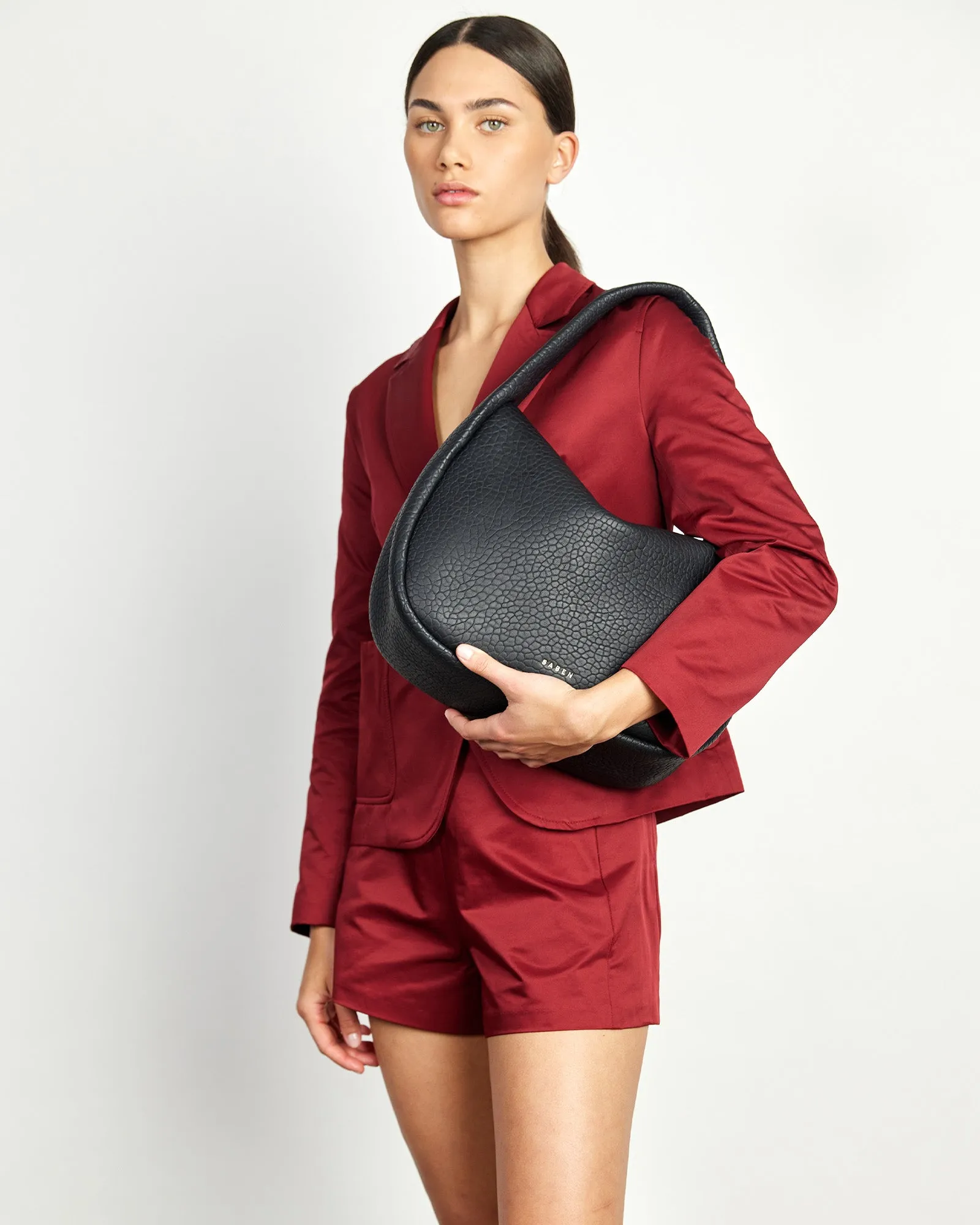 Saben Hana Shoulder Bag Black Bubble