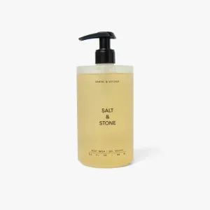 SALT & STONE Antioxidant Body Wash / Santal & Vetiver