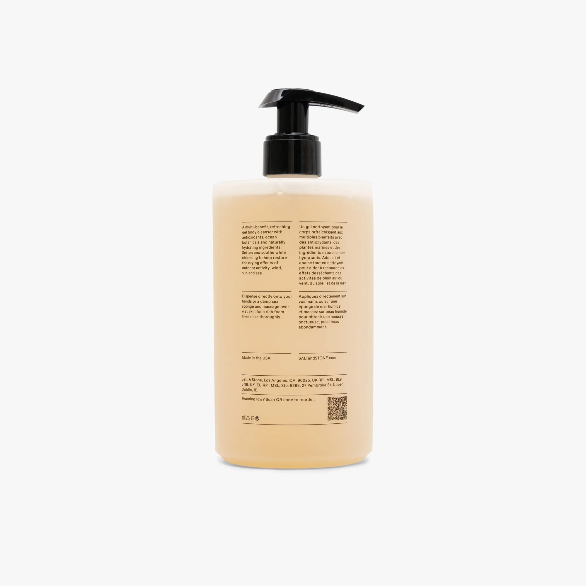 Salt & Stone Body Wash / Saffron & Cedar