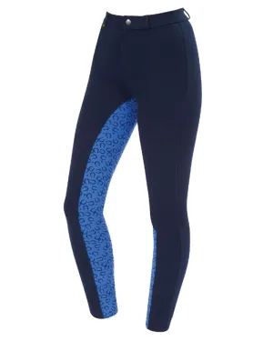 Saxon Childrens Warm Up Cotton Euro Seat Jodhpurs II