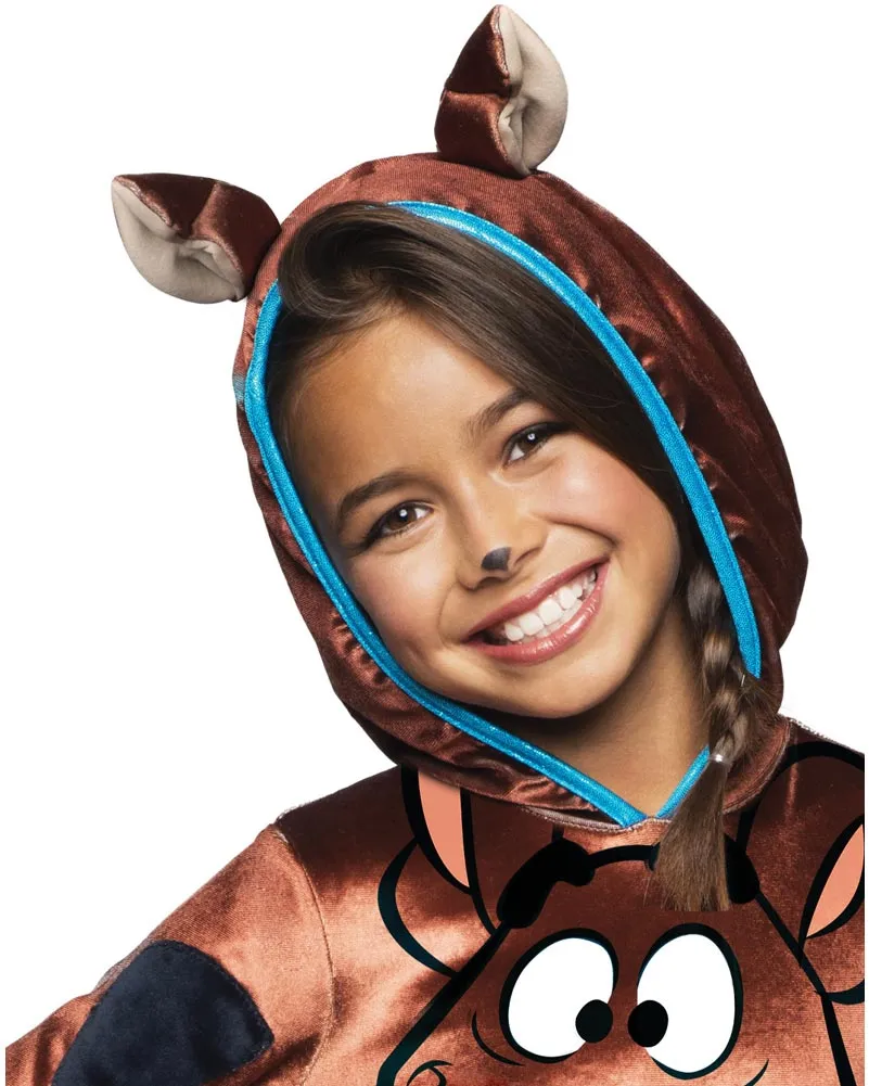 Scooby Doo Hooded Tutu Dress Girls Costume