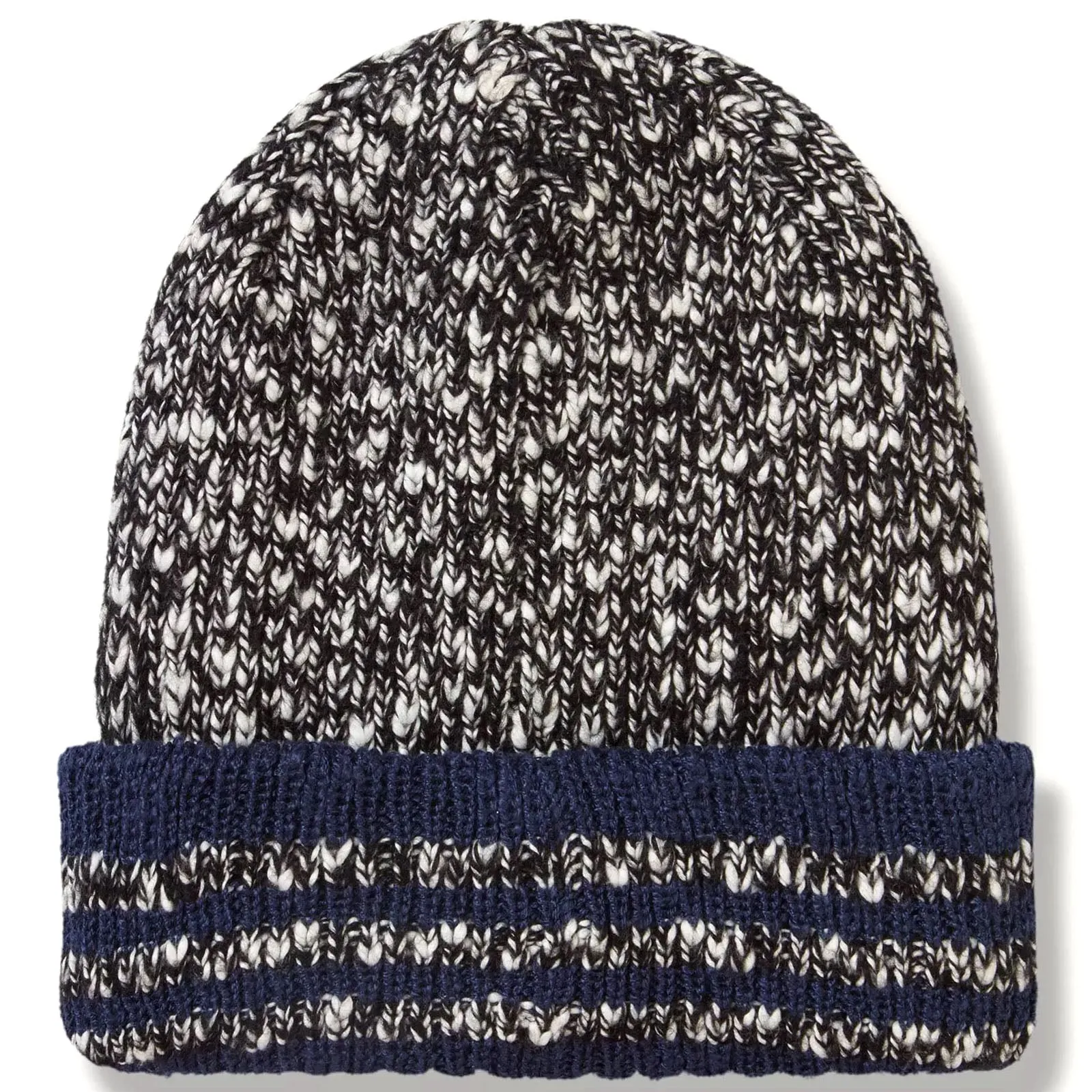 Sealskinz Horsey Waterproof Twisted Yarn Beanie - Black/White/Navy