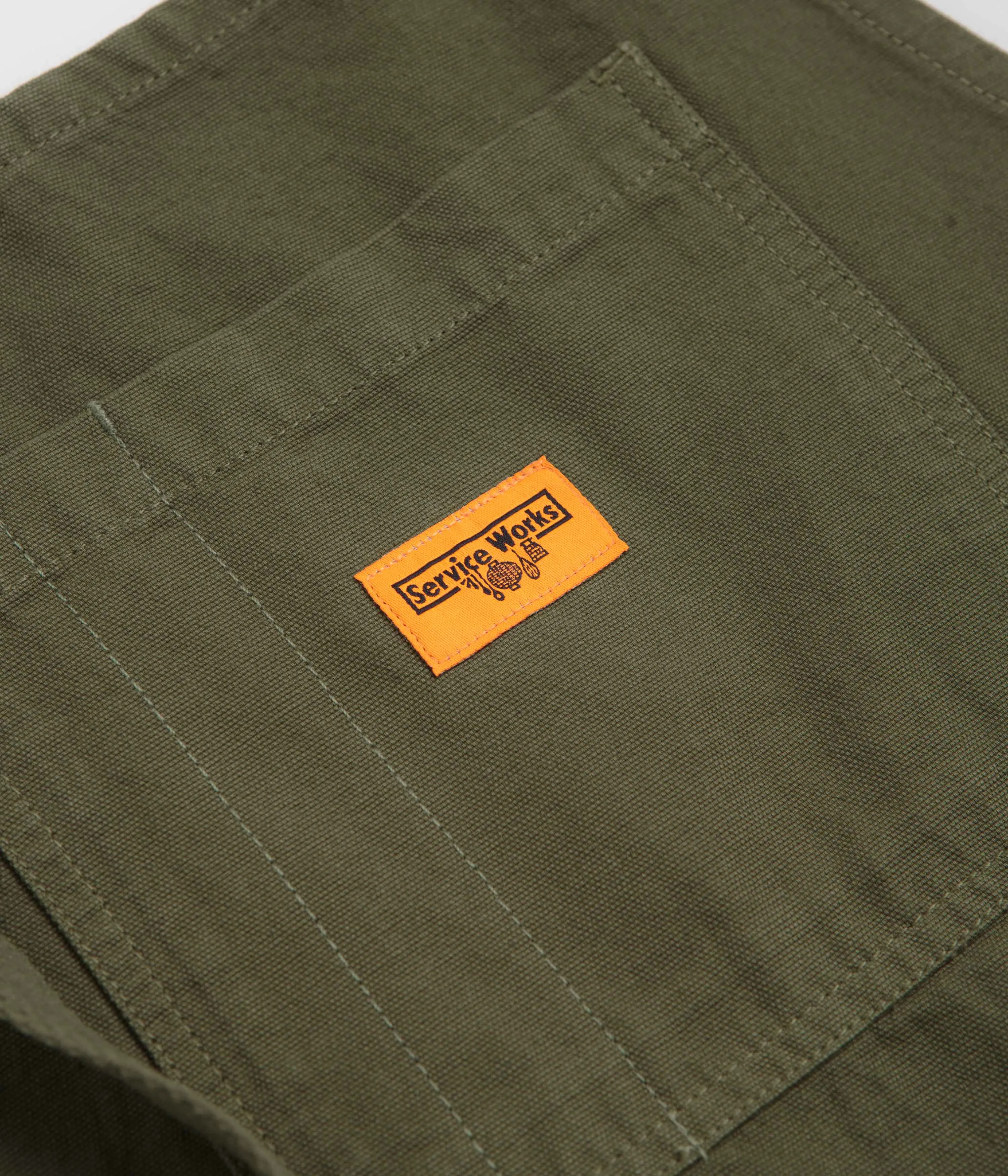 Service Works Canvas Apron - Olive