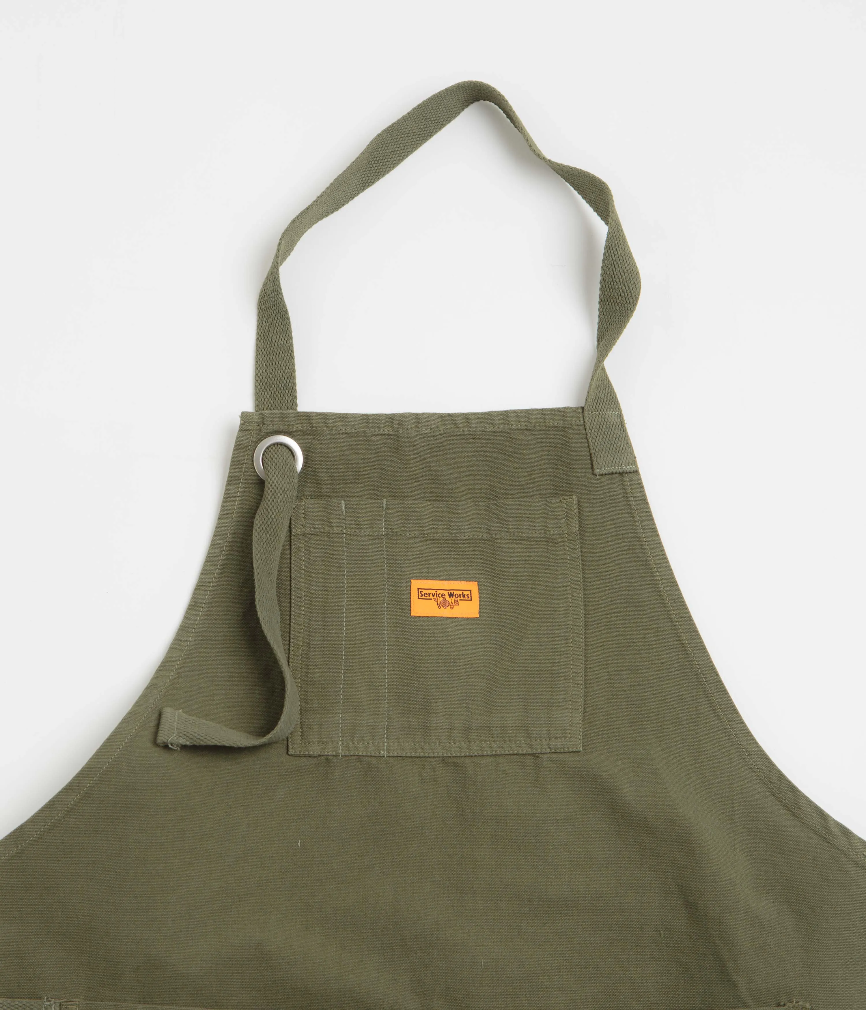 Service Works Canvas Apron - Olive