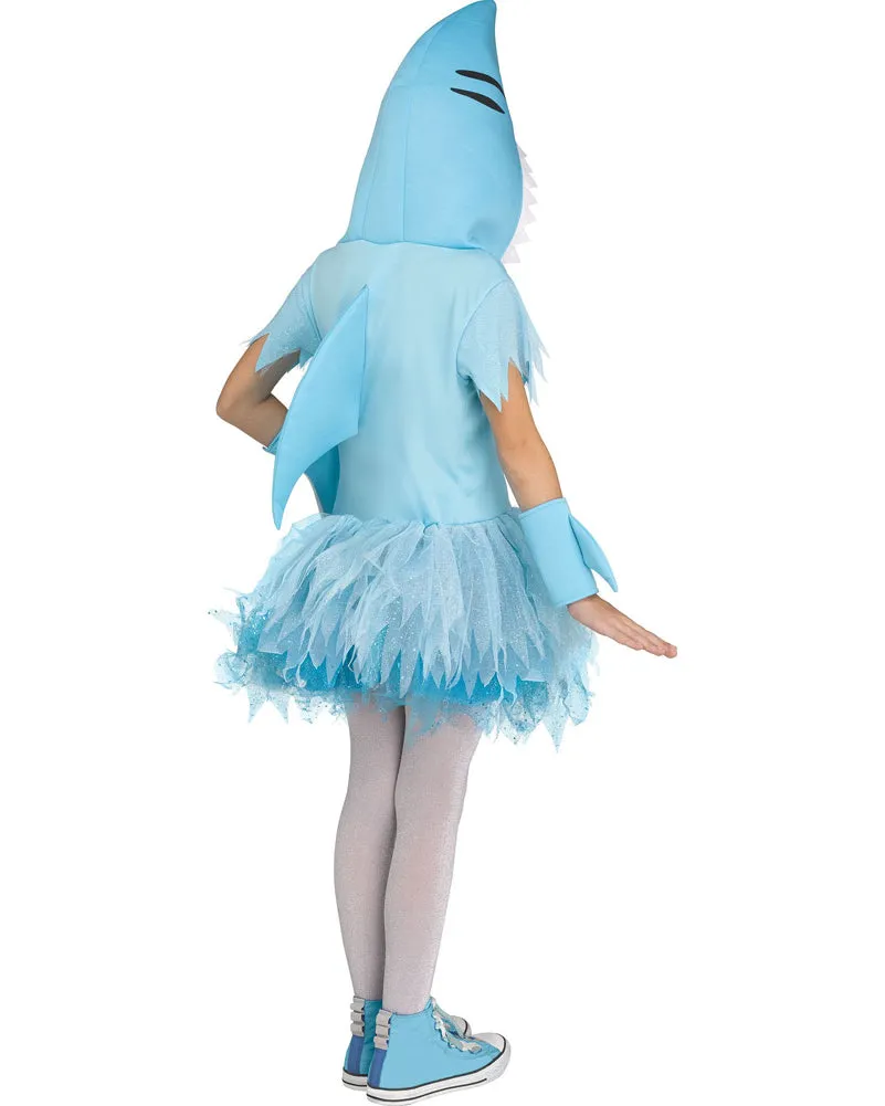Shark Tutu Girls Costume