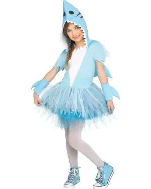 Shark Tutu Girls Costume
