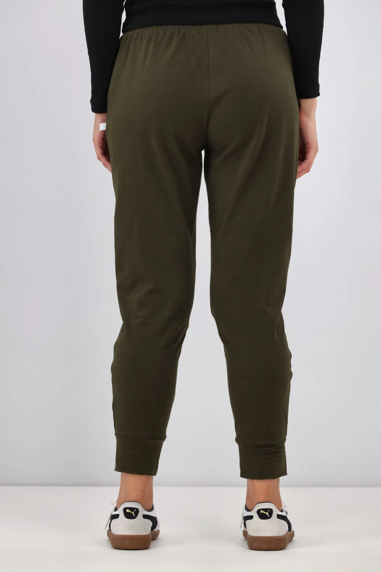 Shine On Essentials Full Length Jogger Olive