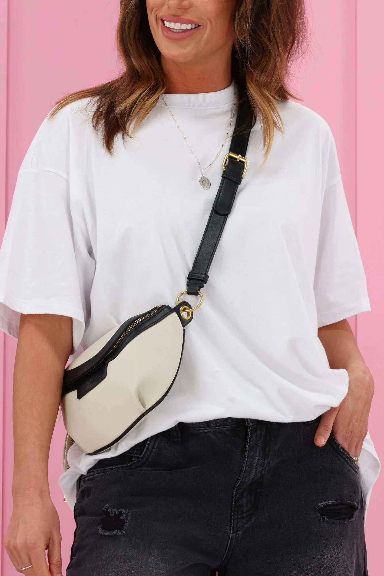 Silent Theory Basic Oversized Tee White