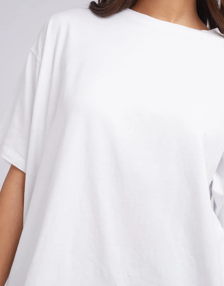 Silent Theory Basic Oversized Tee White