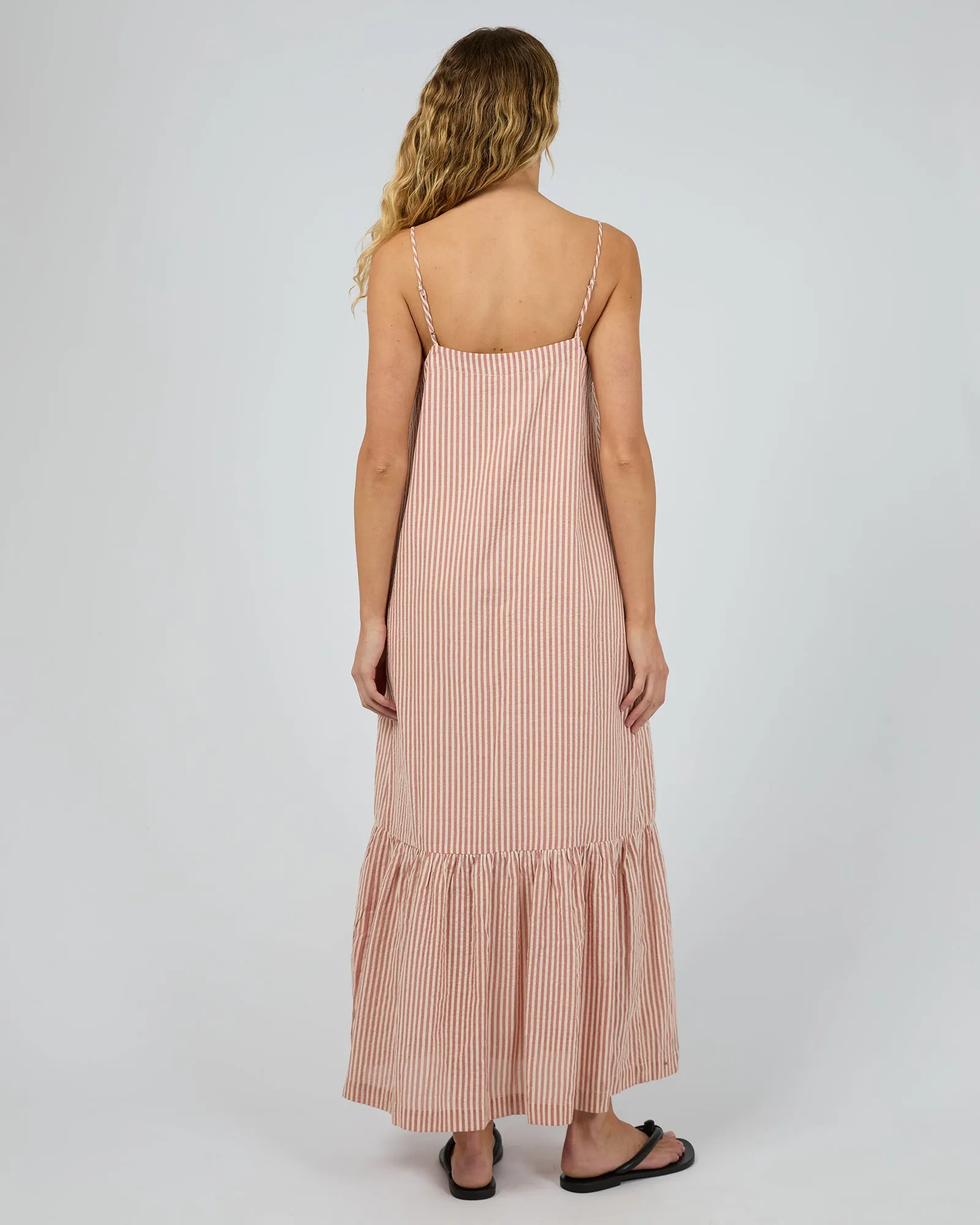 Silent Theory Fletcher Maxi Dress Rust