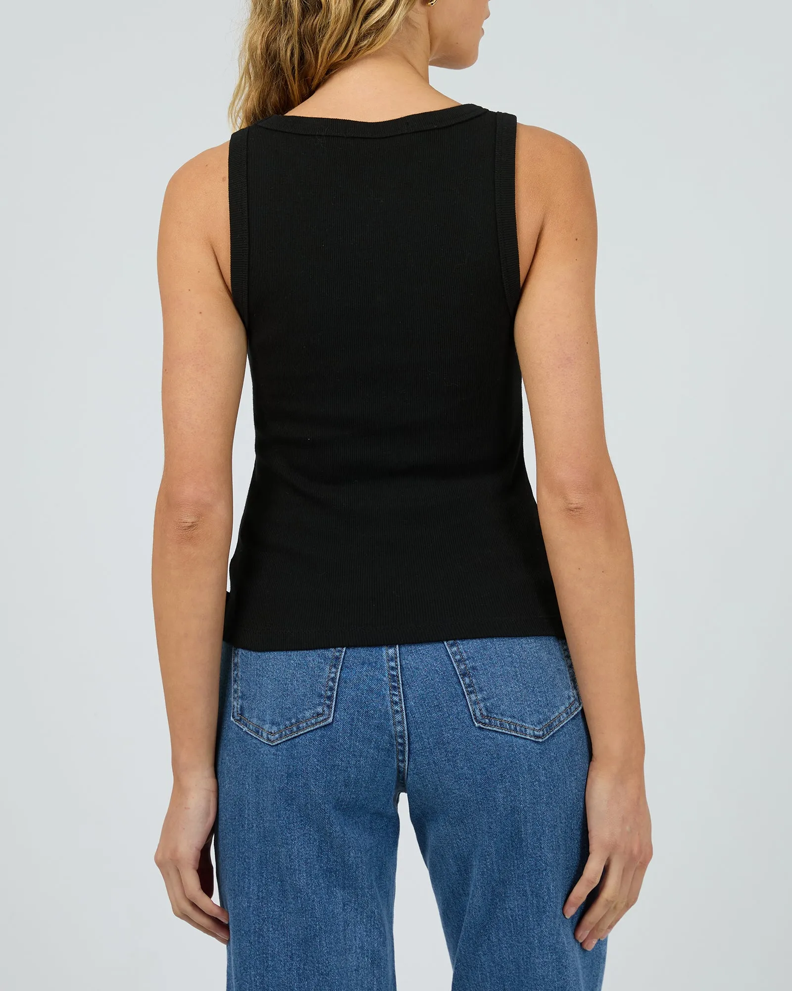 Silent Theory Mia Tank Black