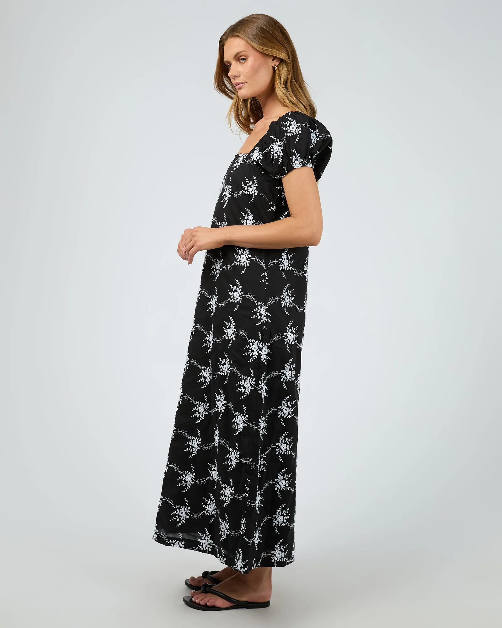 Silent Theory Tasman Maxi Dress Black